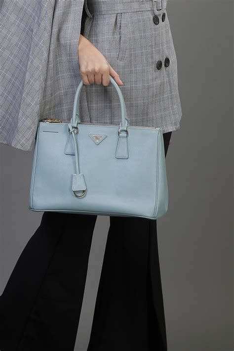 prada saffiano tote light blue|prada saffiano lux tote bag.